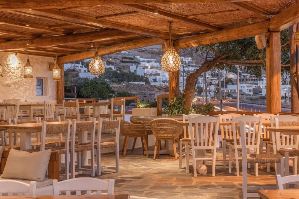 Greek Taverna in Mykonos - Mathios Tavern